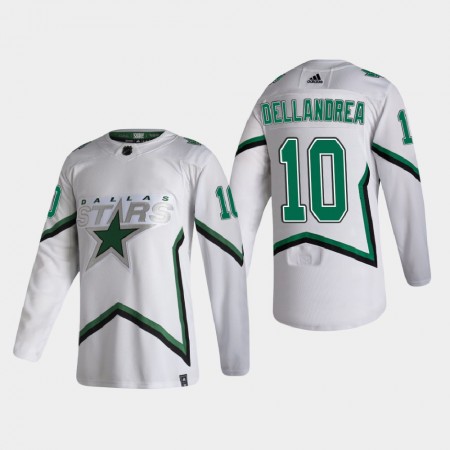 Dallas Stars Ty Dellandrea 10 2020-21 Reverse Retro Authentic Shirt - Mannen